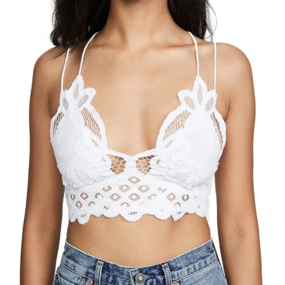 Free People Adella Bralette Lace New With Tags